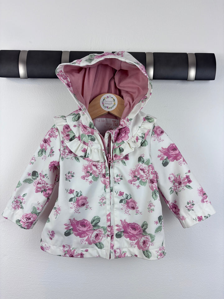 Tu Floral Raincoat 0-3 Months-Coats-Second Snuggle Preloved