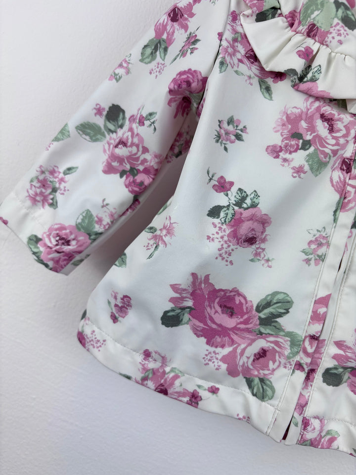 Tu Floral Raincoat 0-3 Months-Coats-Second Snuggle Preloved