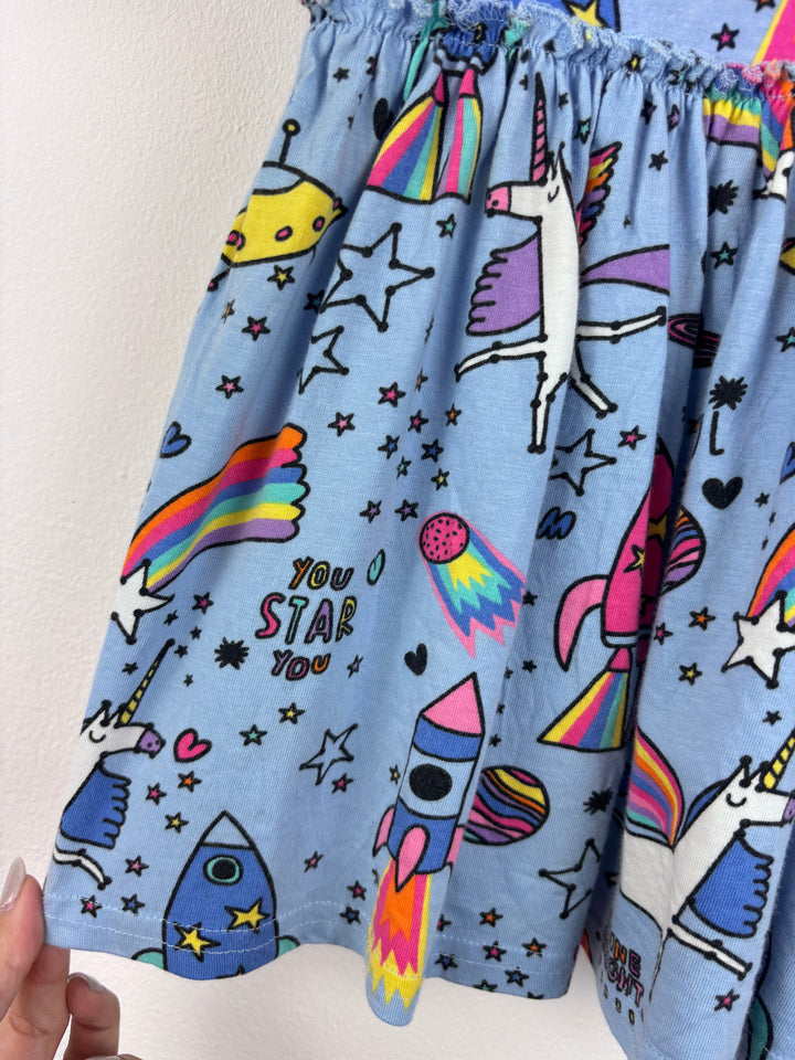 Next Rocket Unicorn Dress 9-12 Months-Dresses-Second Snuggle Preloved