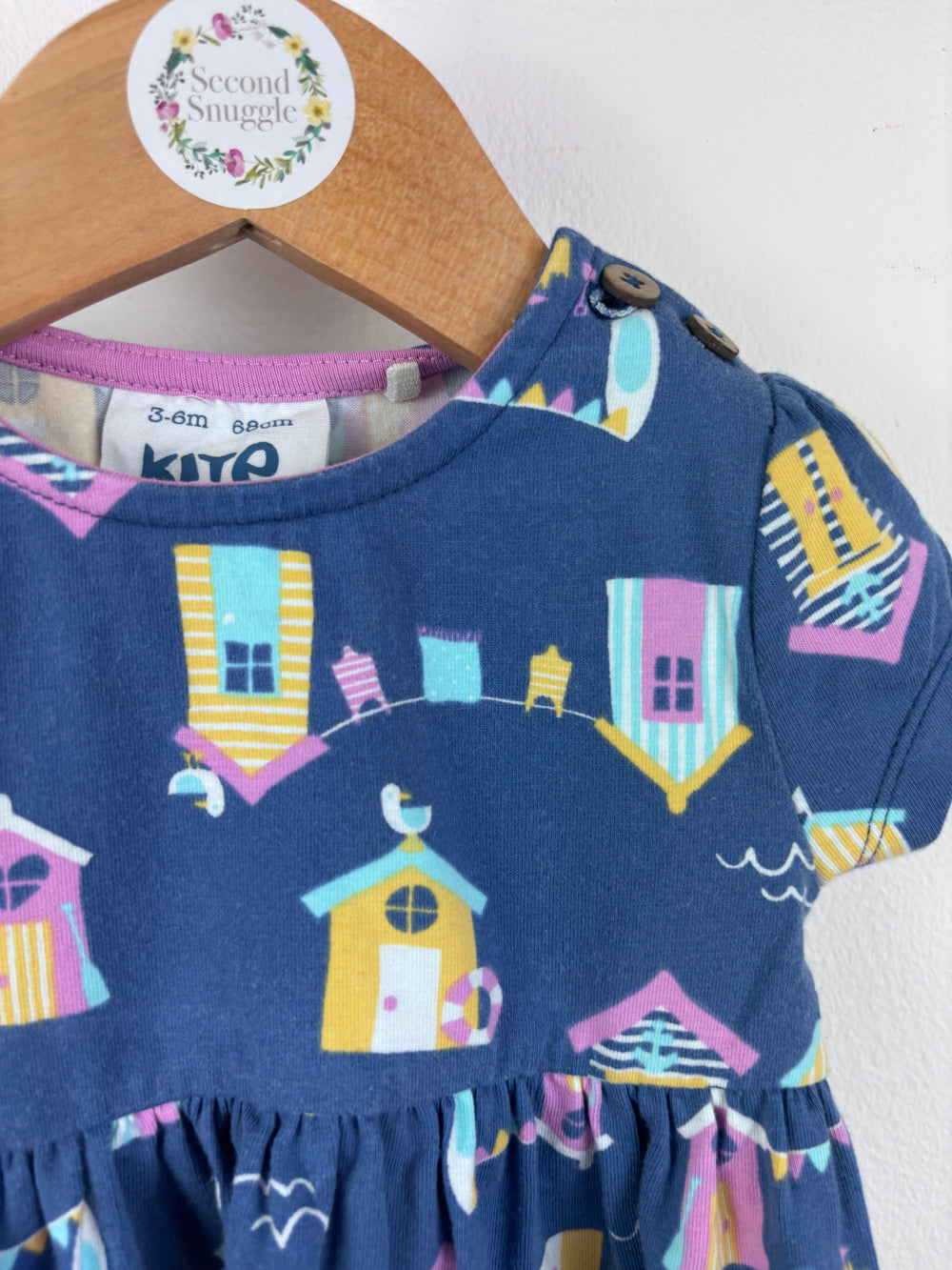 Kite Seaside Dress 3-6 Months-Dresses-Second Snuggle Preloved