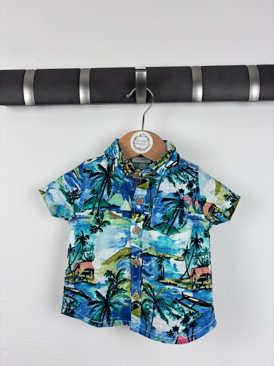 Next Tropical Shirt 0-3 Months-Shirts-Second Snuggle Preloved