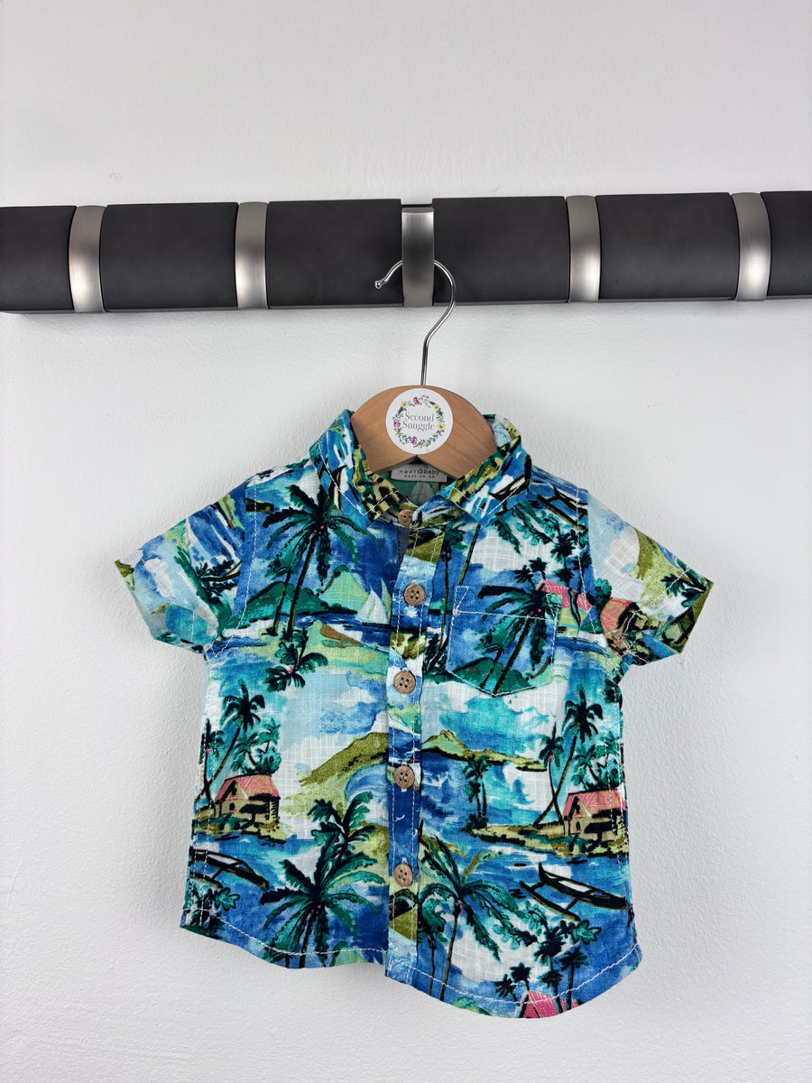 Next Tropical Shirt 0-3 Months-Shirts-Second Snuggle Preloved