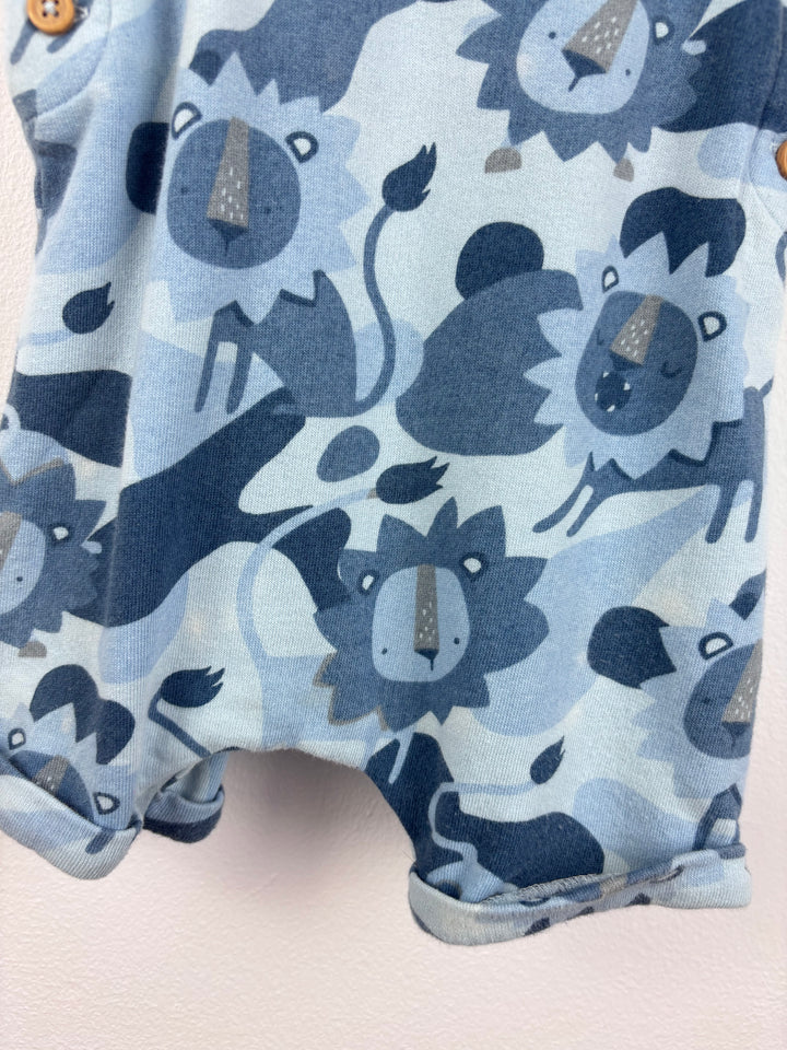 Next Lion Dungarees 9-12 Months-Dungarees-Second Snuggle Preloved