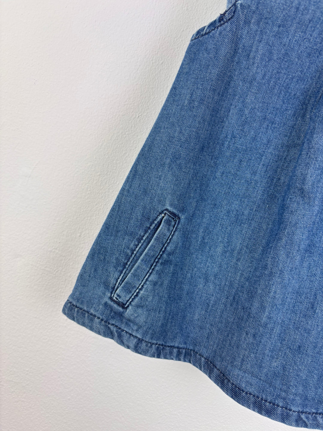 Next Denim Dress 0-3 Months-Dresses-Second Snuggle Preloved