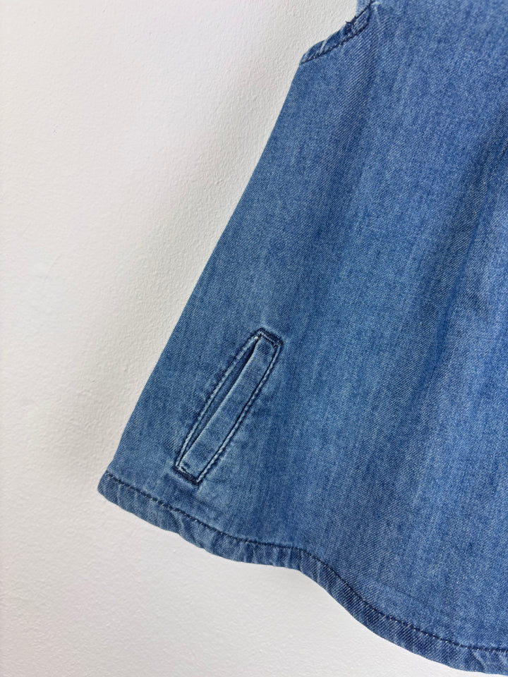 Next Denim Dress 0-3 Months-Dresses-Second Snuggle Preloved