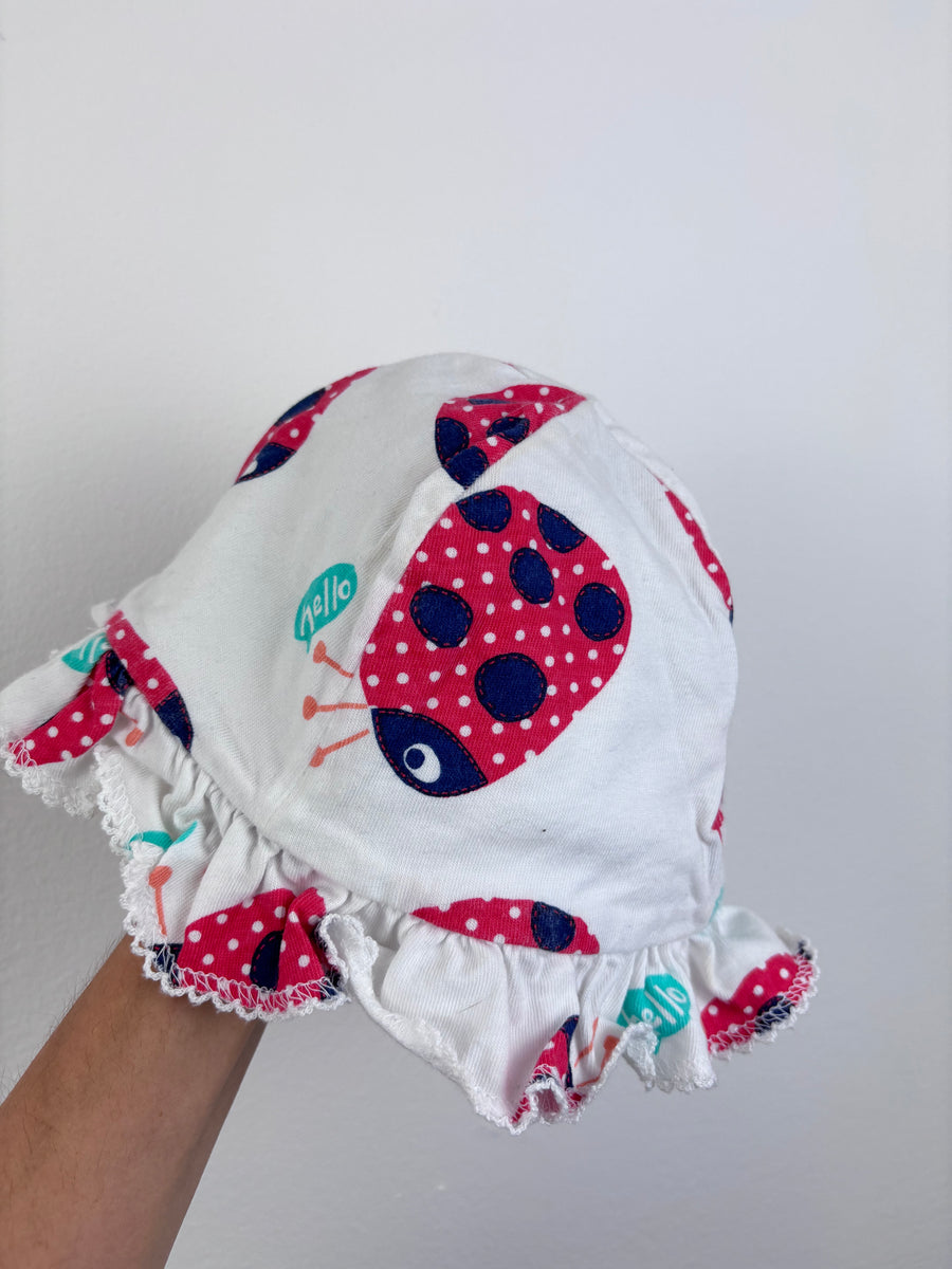 Next Ladybird Sun Hat 1-2 Years-Hats-Second Snuggle Preloved