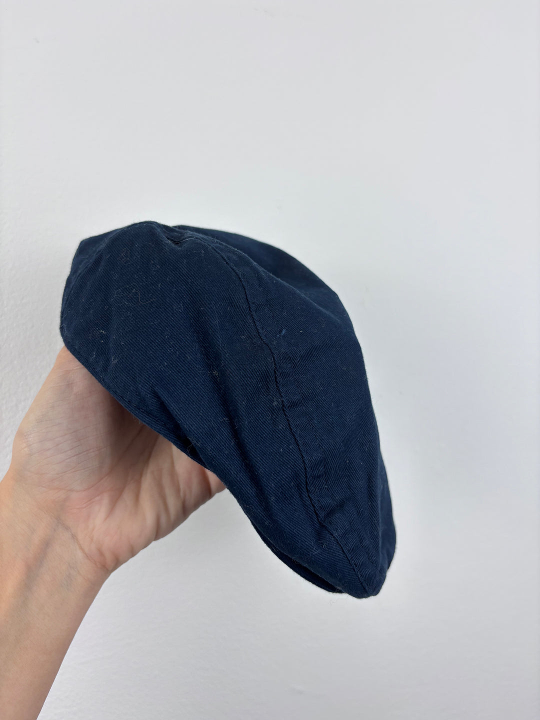 Next Navy Flat Cap 6-12 Months-Hats-Second Snuggle Preloved