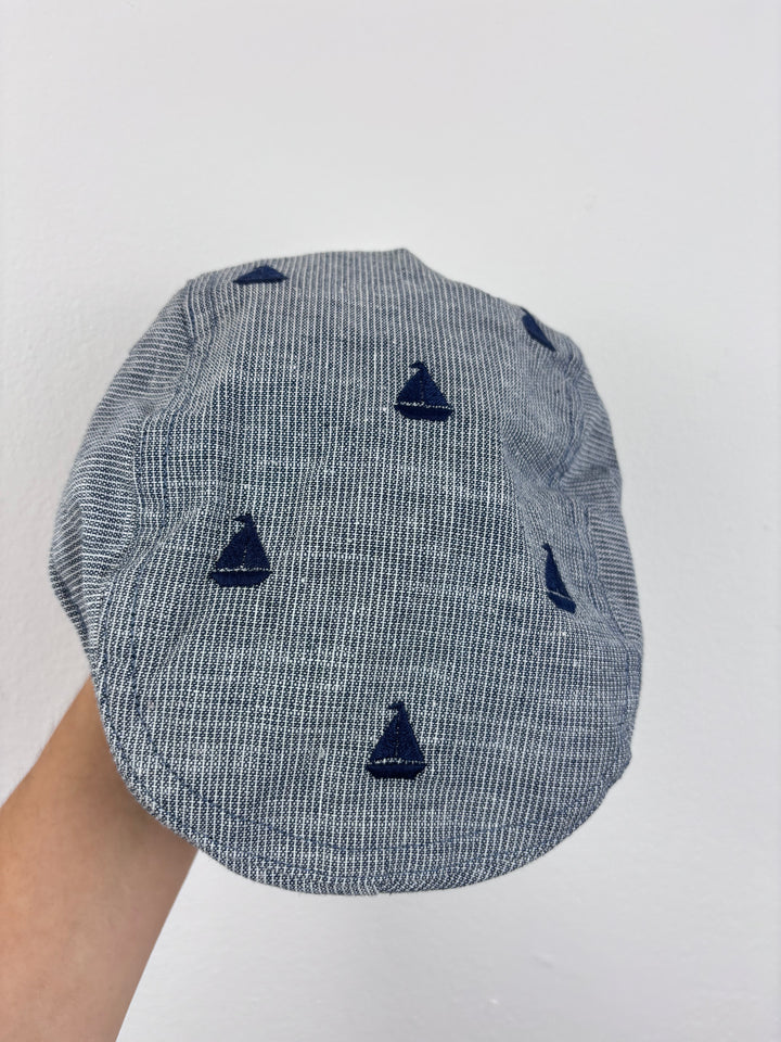 Next Boat Flat Cap 3-6 Months-Hats-Second Snuggle Preloved