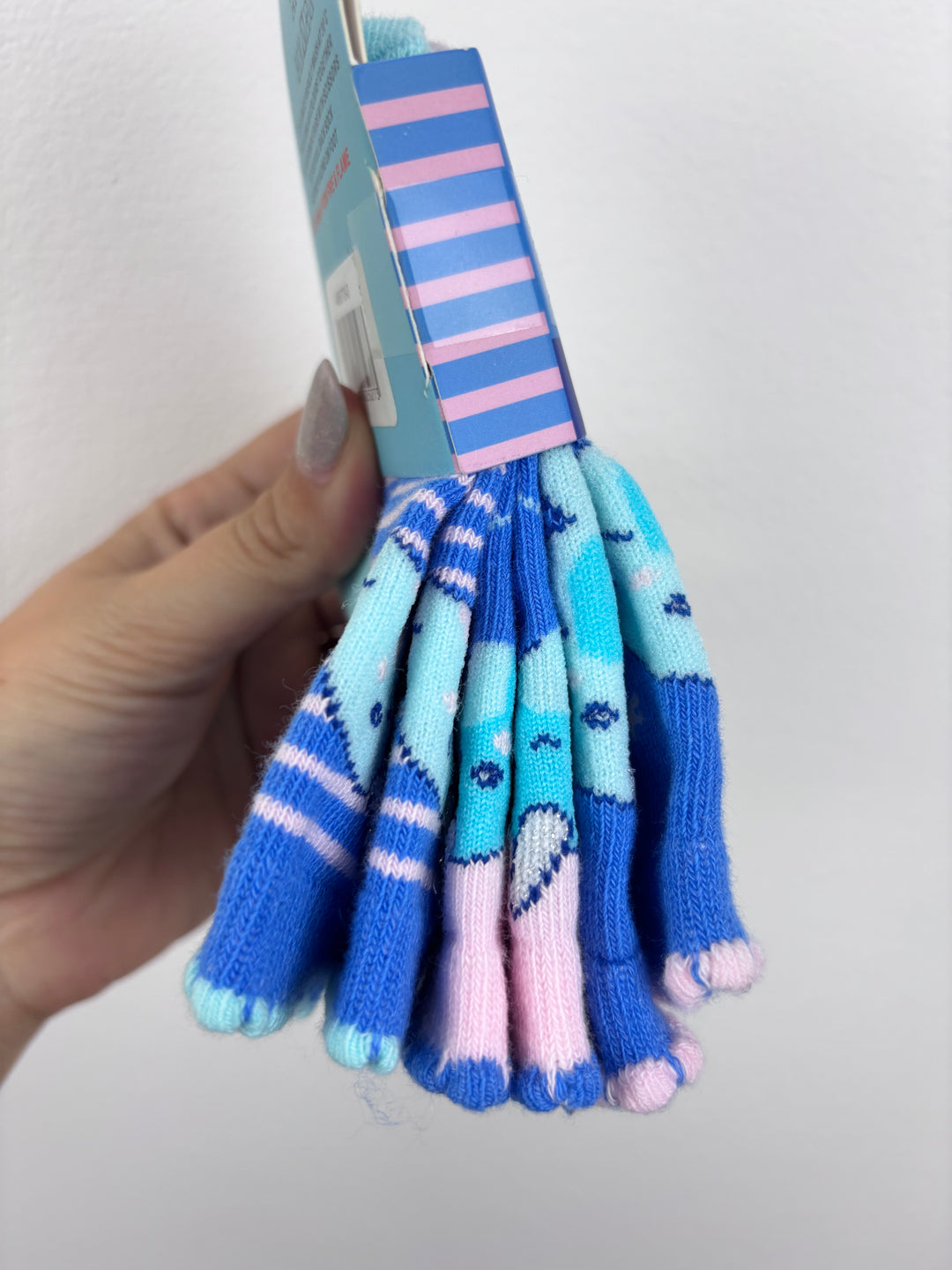 Cotton Rich Narwhal Socks 0-6 Months-Tights & Socks-Second Snuggle Preloved
