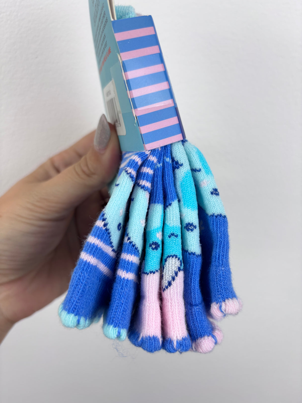 Cotton Rich Narwhal Socks 0-6 Months-Tights & Socks-Second Snuggle Preloved
