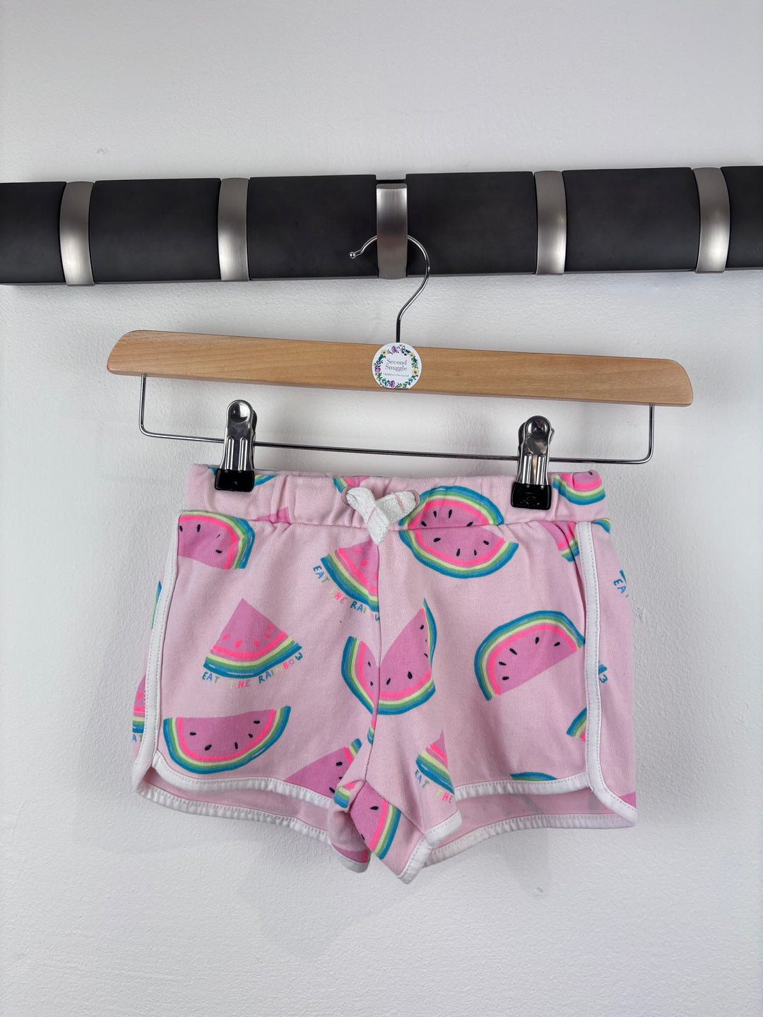 M&S Watermelon Print Shorts 4-5 Years-Shorts-Second Snuggle Preloved