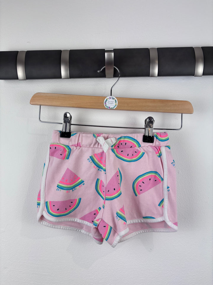 M&S Watermelon Print Shorts 4-5 Years-Shorts-Second Snuggle Preloved