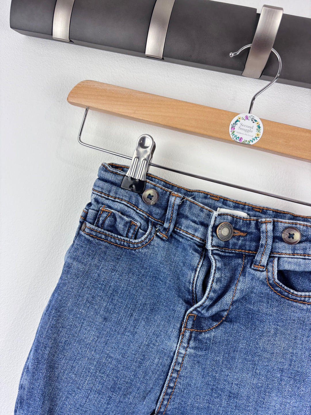 Monsoon Denim Roll-Up Shorts 18–24 Months-Shorts-Second Snuggle Preloved