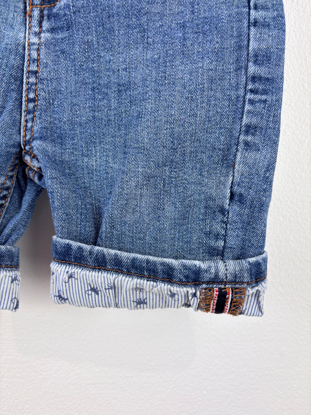 Monsoon Denim Roll-Up Shorts 18–24 Months-Shorts-Second Snuggle Preloved