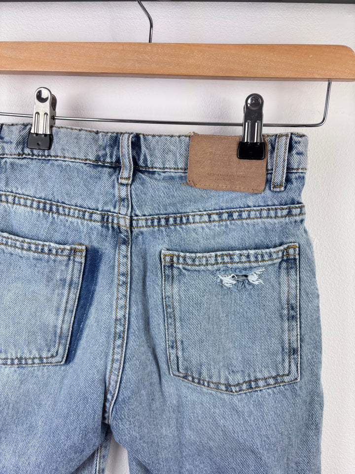 Zara Distressed Denim Shorts 9 Years-Shorts-Second Snuggle Preloved