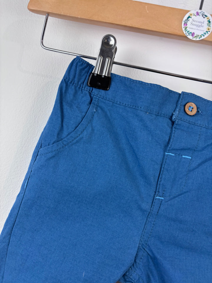 Unbranded Blue Trousers 6–9 Months-Trousers-Second Snuggle Preloved