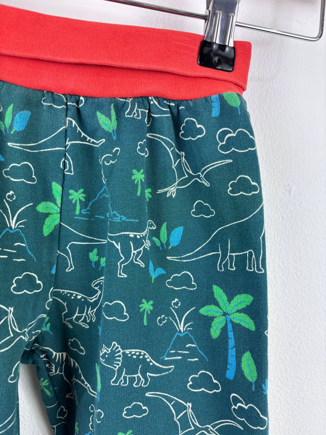 Frugi Dinosaur Joggers 18–24 Months-Trousers-Second Snuggle Preloved