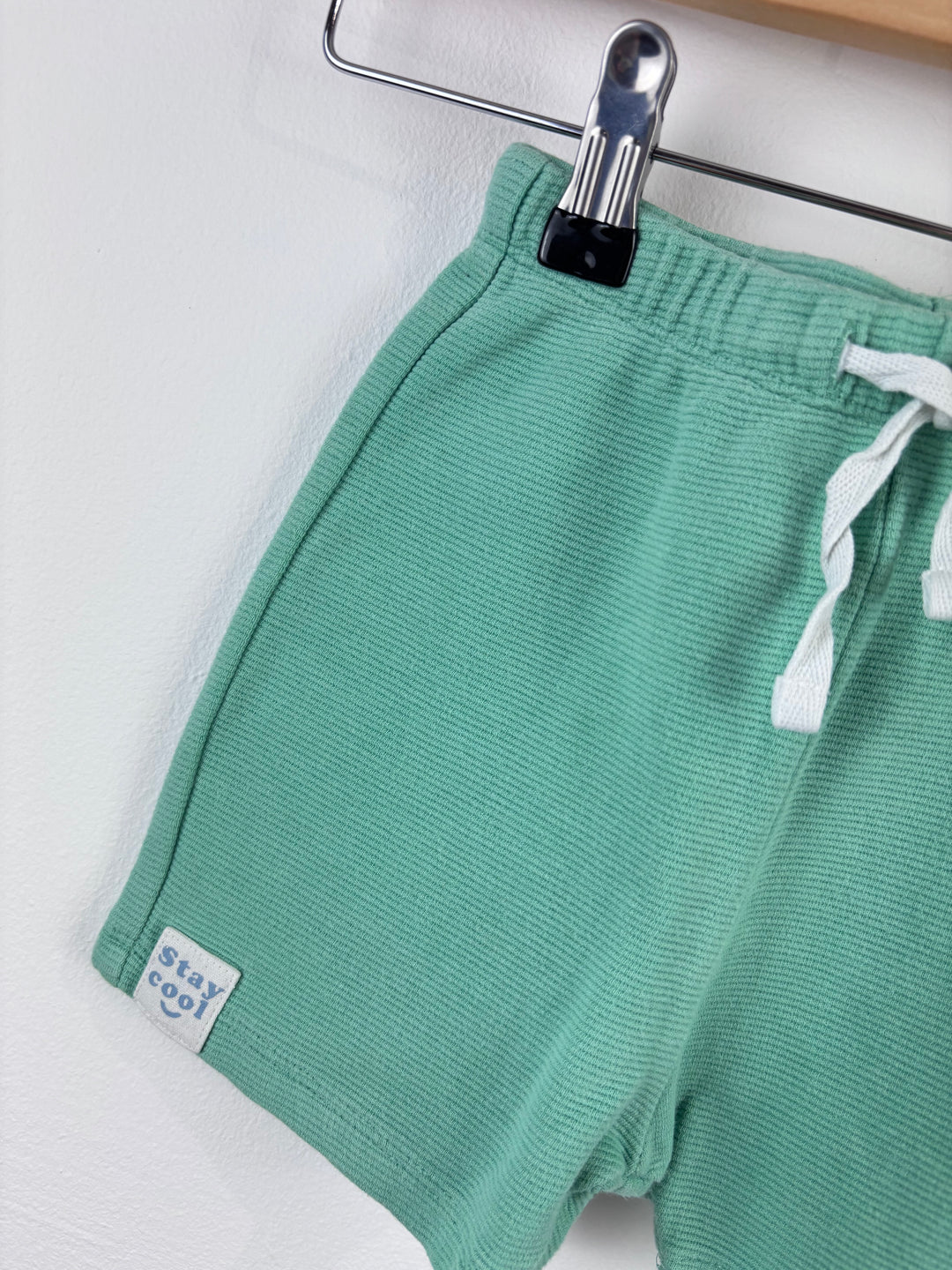 M&S Mint Green Shorts 18–24 Months-Shorts-Second Snuggle Preloved