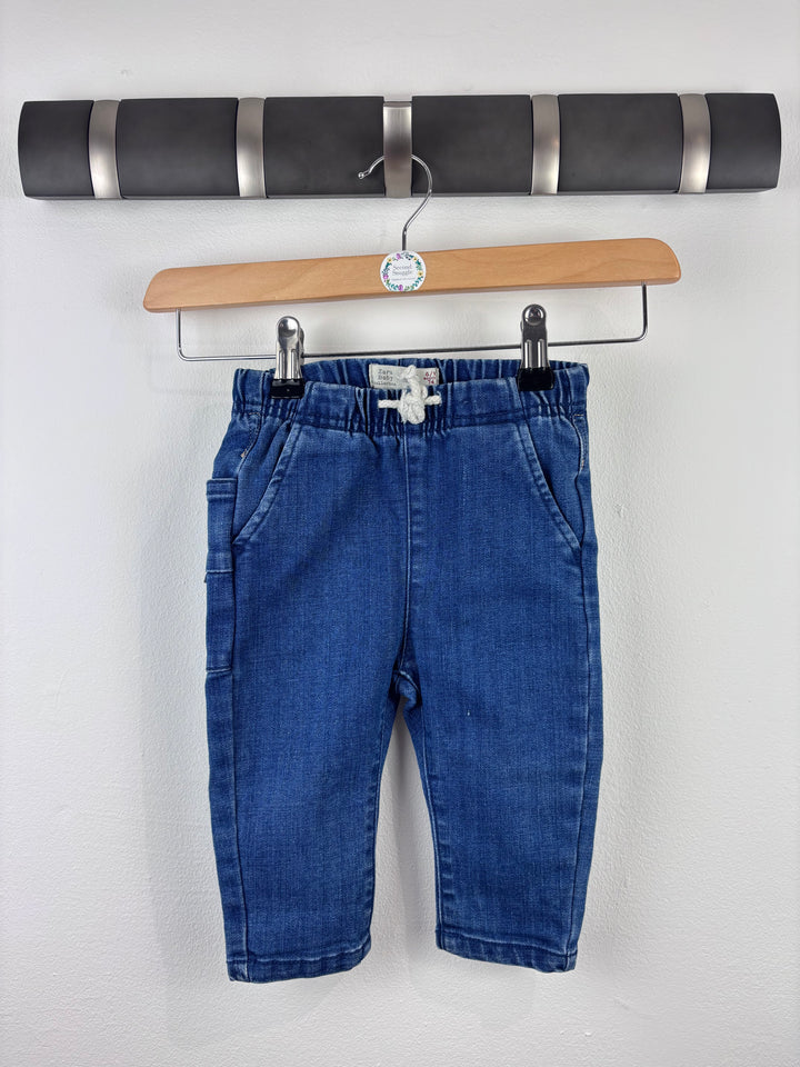 Zara Jeggings 6-9 Months-Trousers-Second Snuggle Preloved