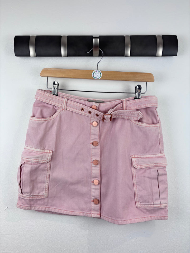 Next Pink Utility Skirt 13 Years-Skirts-Second Snuggle Preloved