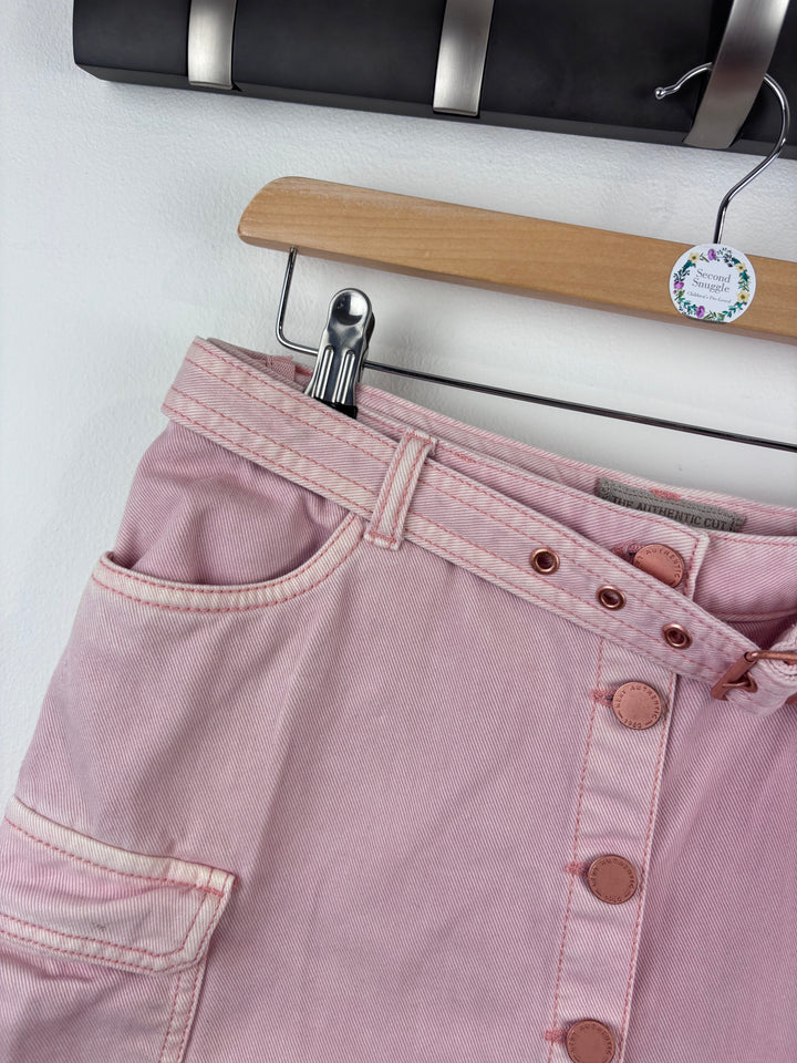 Next Pink Utility Skirt 13 Years-Skirts-Second Snuggle Preloved