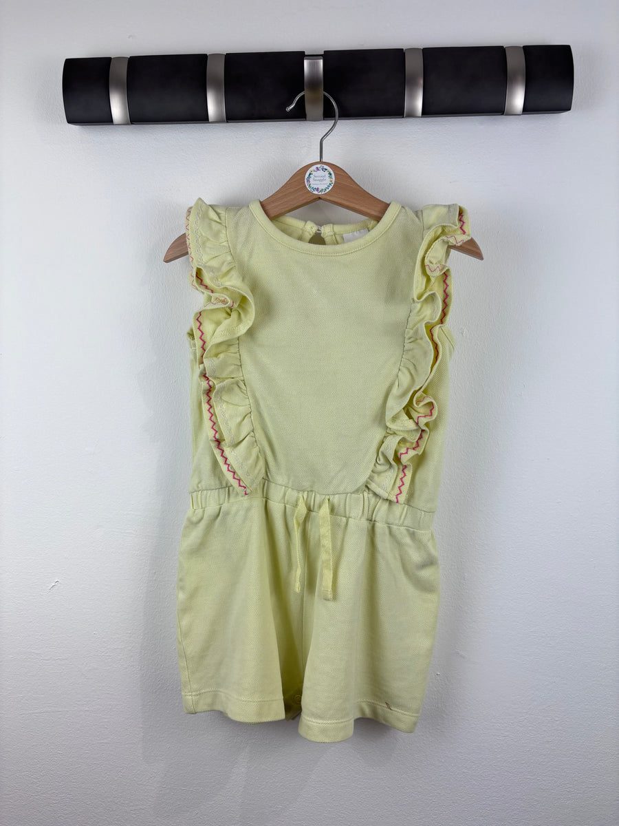 Next Yellow Playsuit 3-4 Years-Play Suits-Second Snuggle Preloved