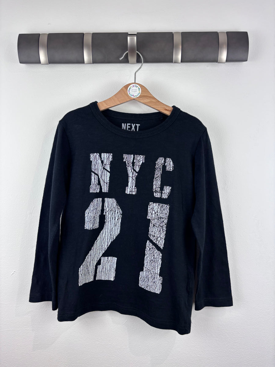Next NYC Long Sleeve Top 5-6 Years-Tops-Second Snuggle Preloved