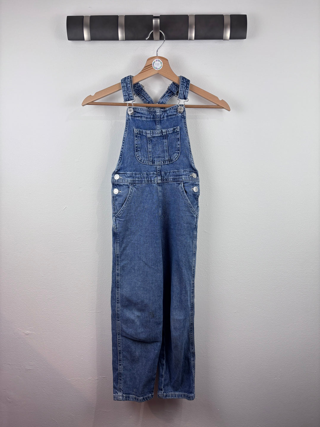 H&M Denim Dungarees 6-7 Years - PLAY-Dungarees-Second Snuggle Preloved