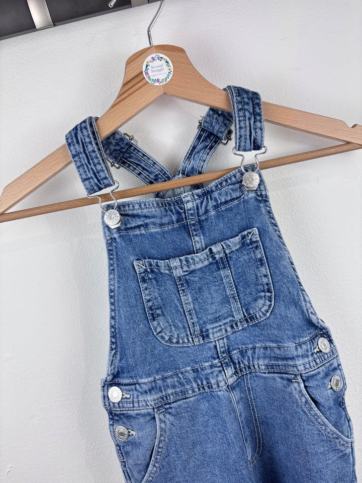 H&M Denim Dungarees 6-7 Years - PLAY-Dungarees-Second Snuggle Preloved