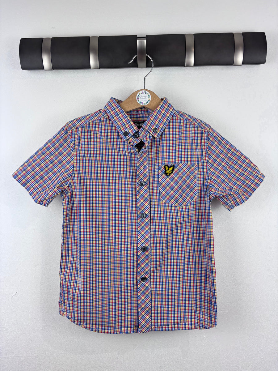 Lyle & Scott Checked Shirt 6-7 Years-Shirts-Second Snuggle Preloved