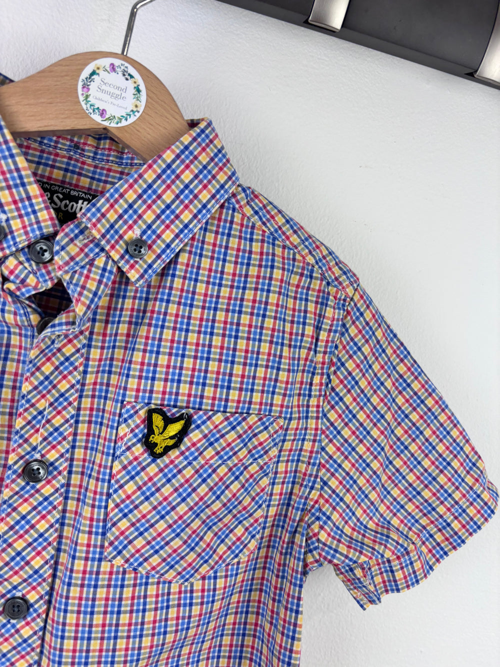 Lyle & Scott Checked Shirt 6-7 Years-Shirts-Second Snuggle Preloved