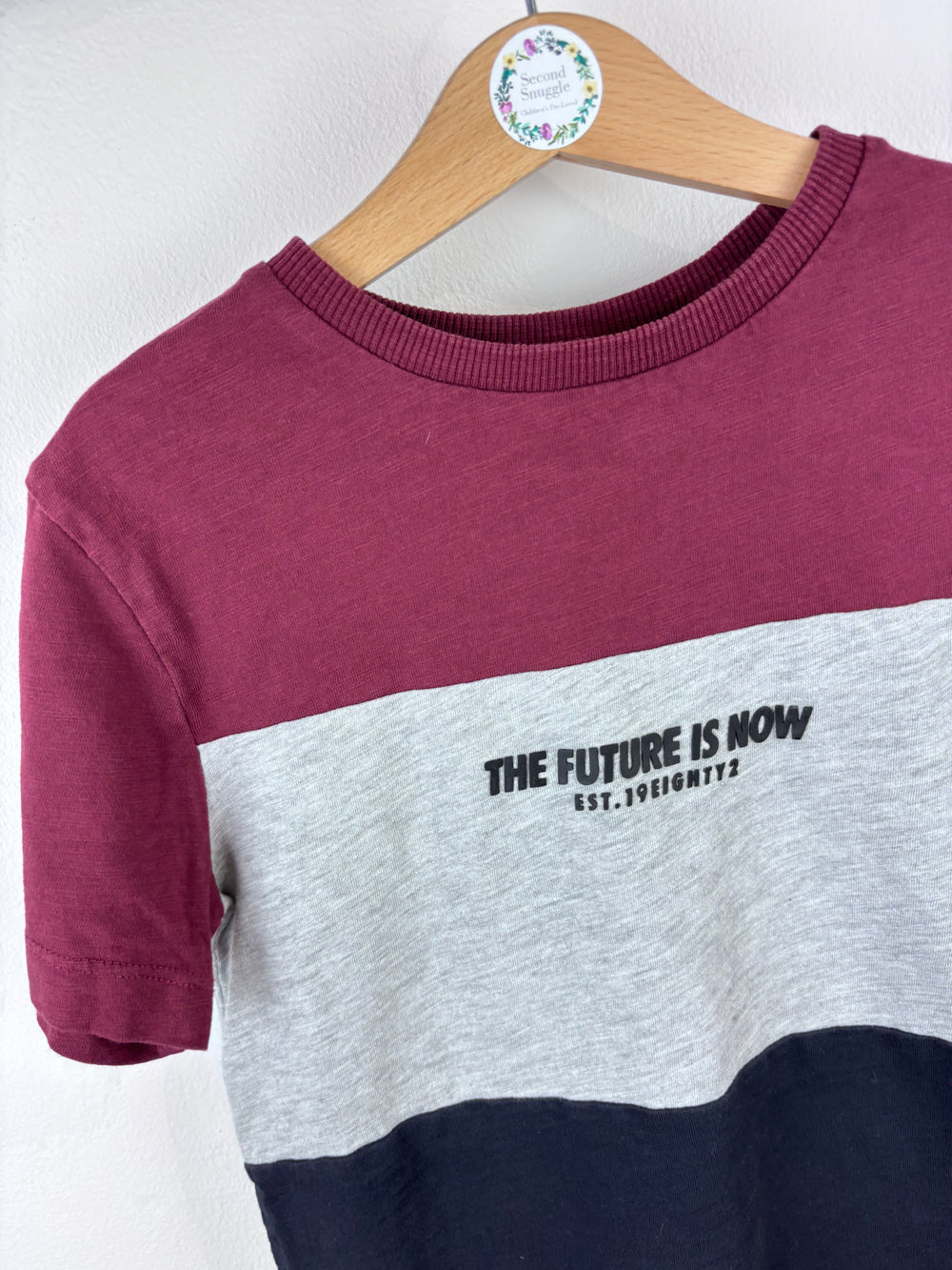 Next Colourblock Tee 7 Years-Tops-Second Snuggle Preloved