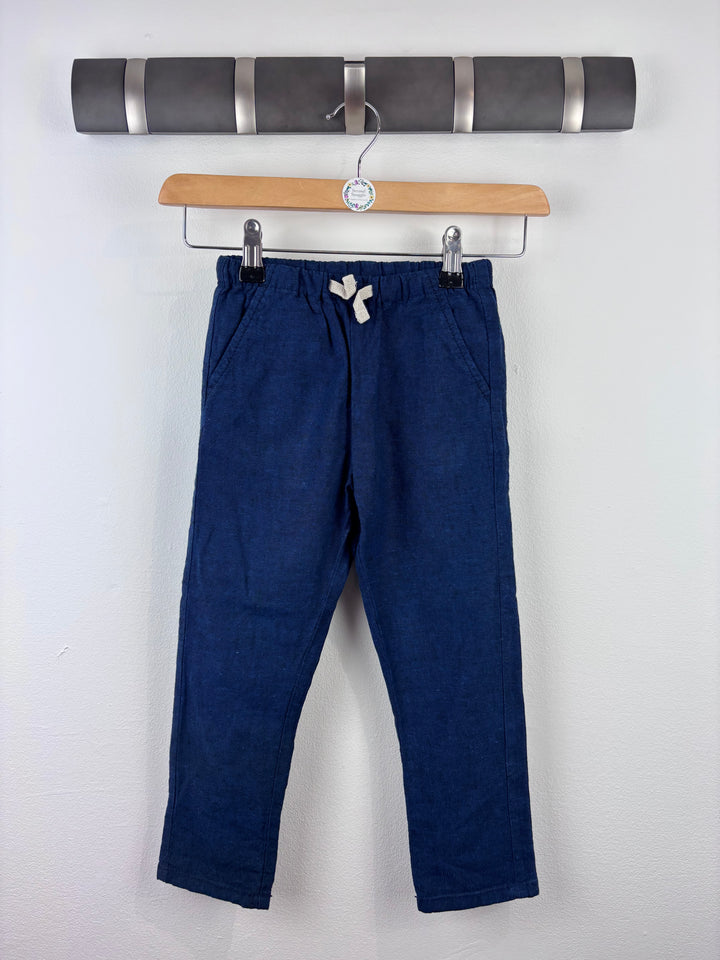 Next Blue Trousers 2-3 Years-Trousers-Second Snuggle Preloved