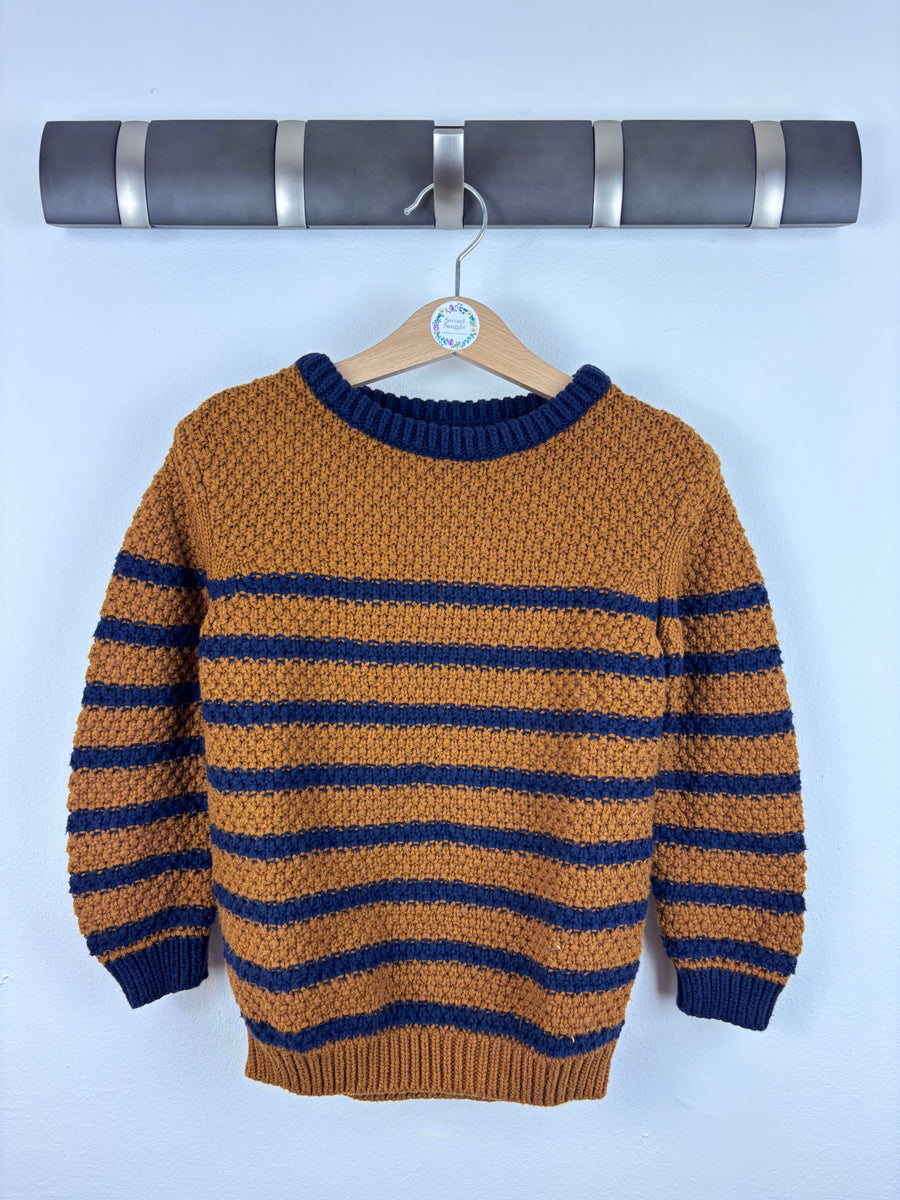 Next Stripe Jumper 3-4 Years-Jumpers-Second Snuggle Preloved