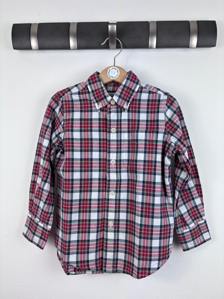 Gap Check Shirt 4-5 Years-Shirts-Second Snuggle Preloved