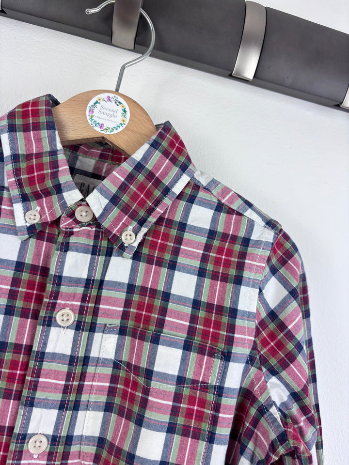 Gap Check Shirt 4-5 Years-Shirts-Second Snuggle Preloved