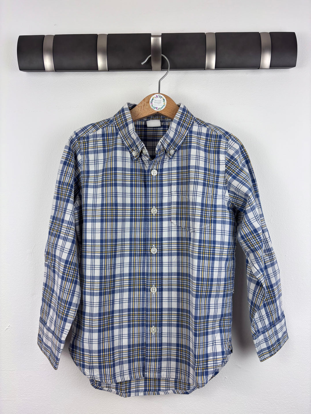 Gap Checked Shirt 4-5 Years-Shirts-Second Snuggle Preloved