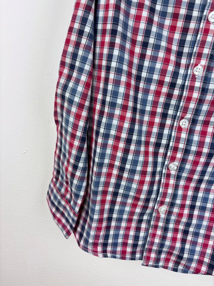 Lee Cooper Checked Shirt 7-8 Years-Shirts-Second Snuggle Preloved