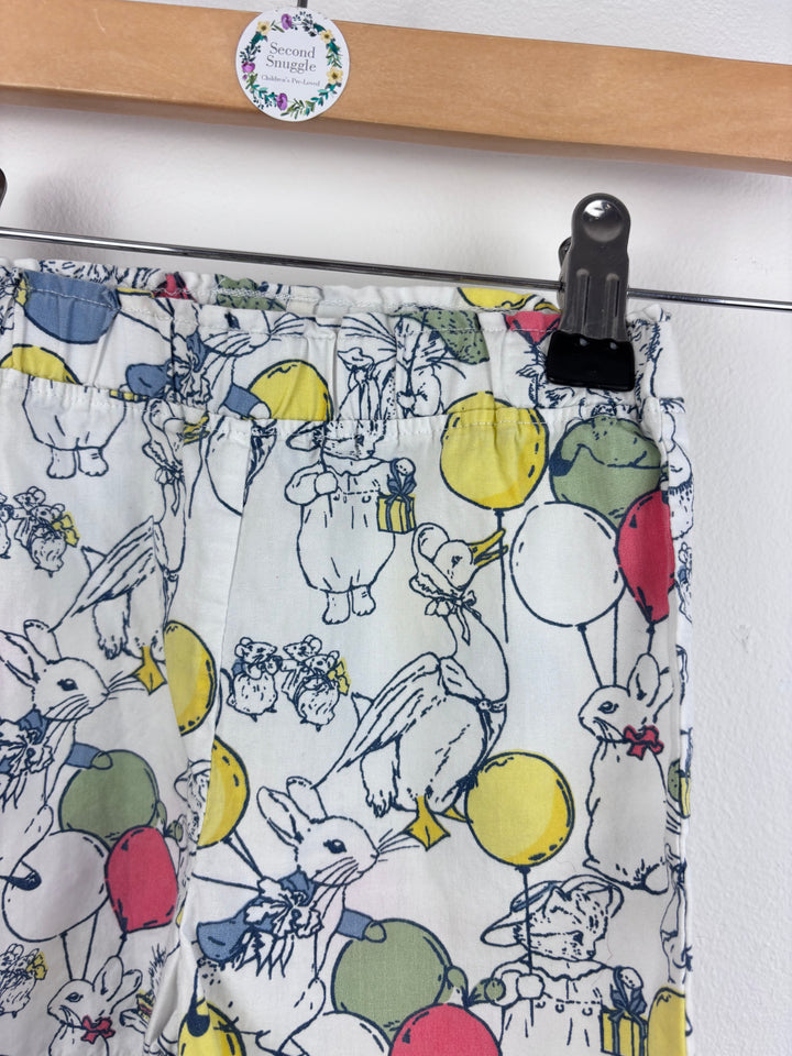 M&S Bunny Print Shorts 12-18 Months-Shorts-Second Snuggle Preloved