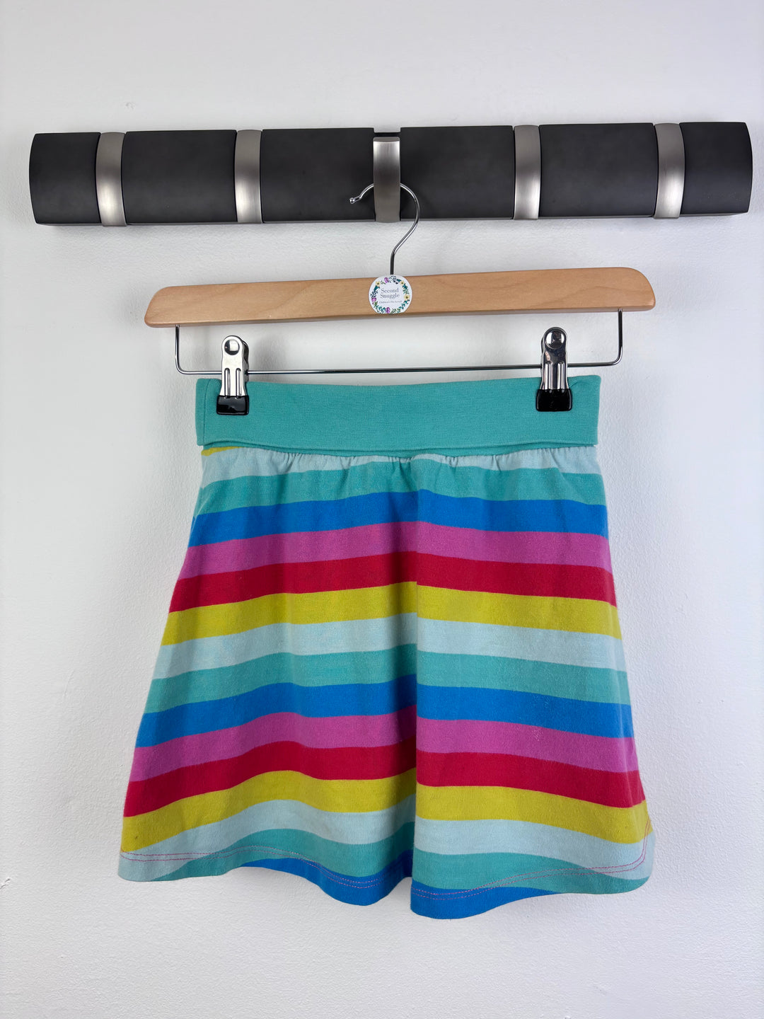 Frugi Rainbow Skort 6-7 Years-Skorts-Second Snuggle Preloved