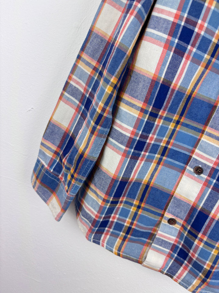 John Lewis Checked Shirt 9 Years-Shirts-Second Snuggle Preloved