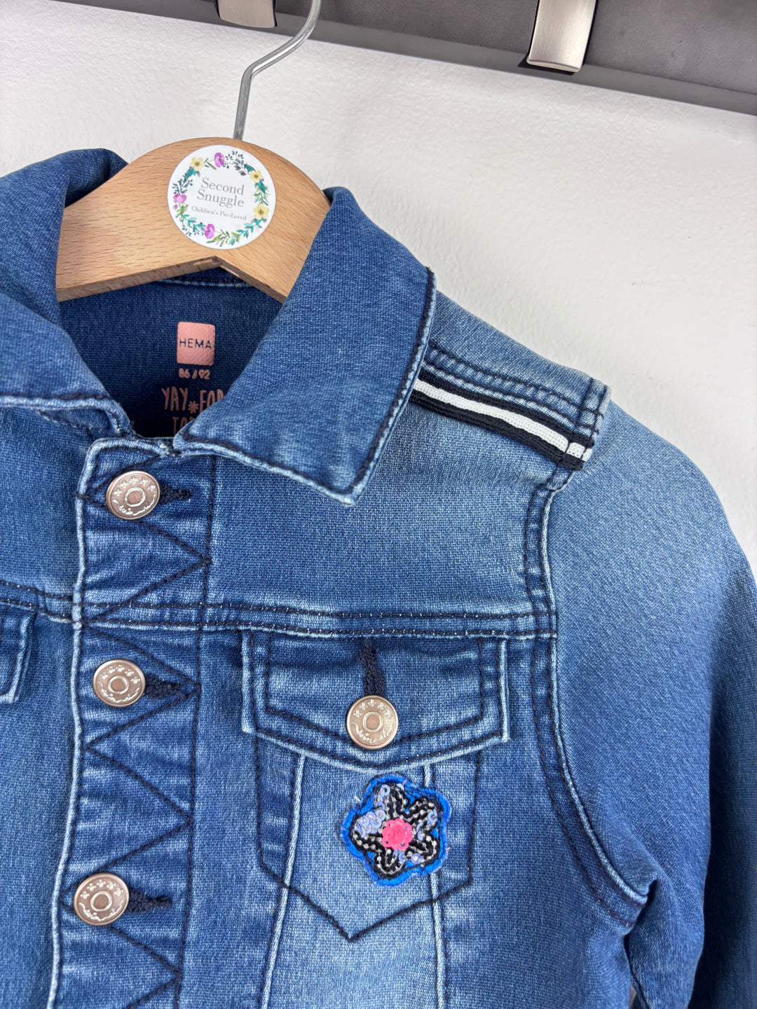 Hema Denim Jacket 18-24 Months-Jackets-Second Snuggle Preloved