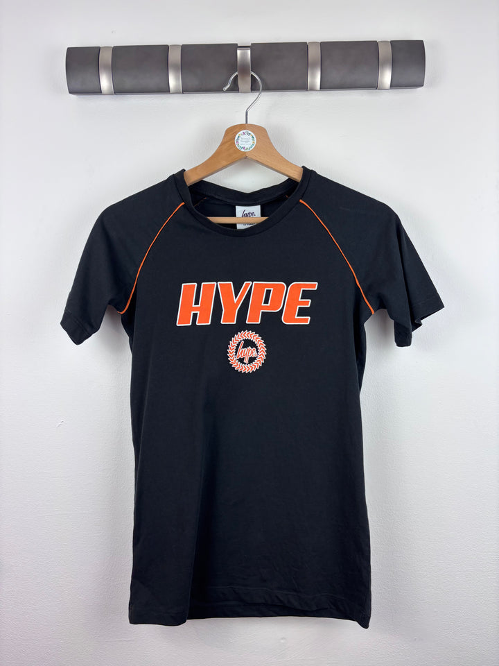 Hype Black Logo T Shirt 13 Years-Tops-Second Snuggle Preloved