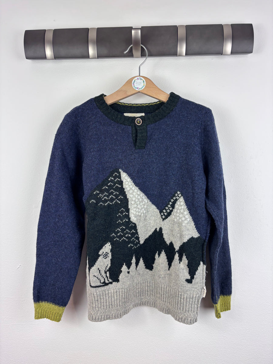 White Stuff Knitted Jumper 7-8 Years-Jumpers-Second Snuggle Preloved