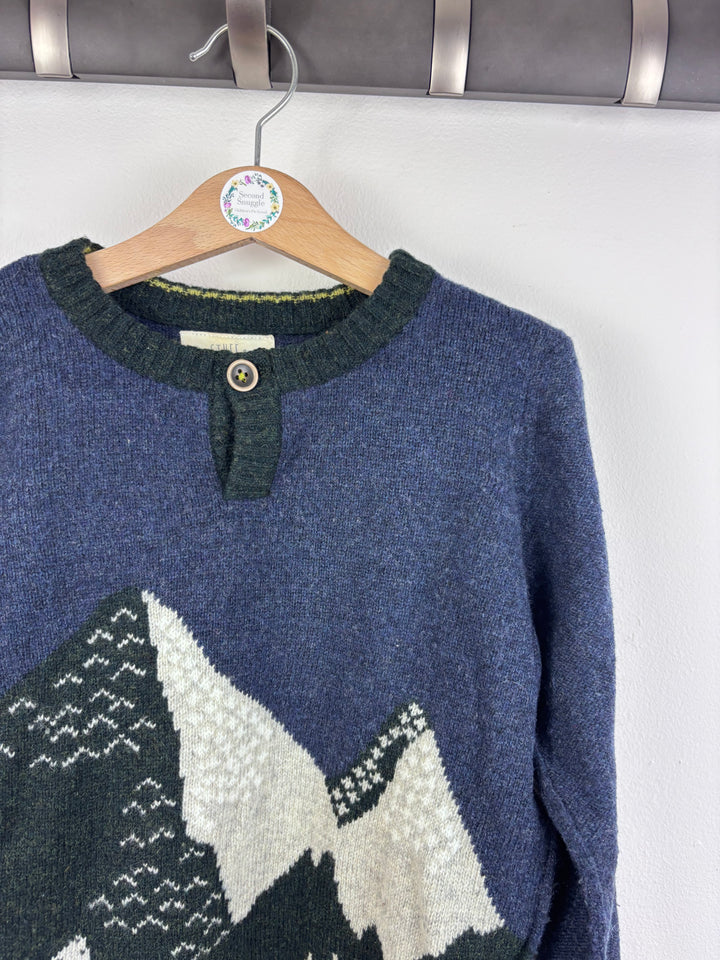 White Stuff Knitted Jumper 7-8 Years-Jumpers-Second Snuggle Preloved