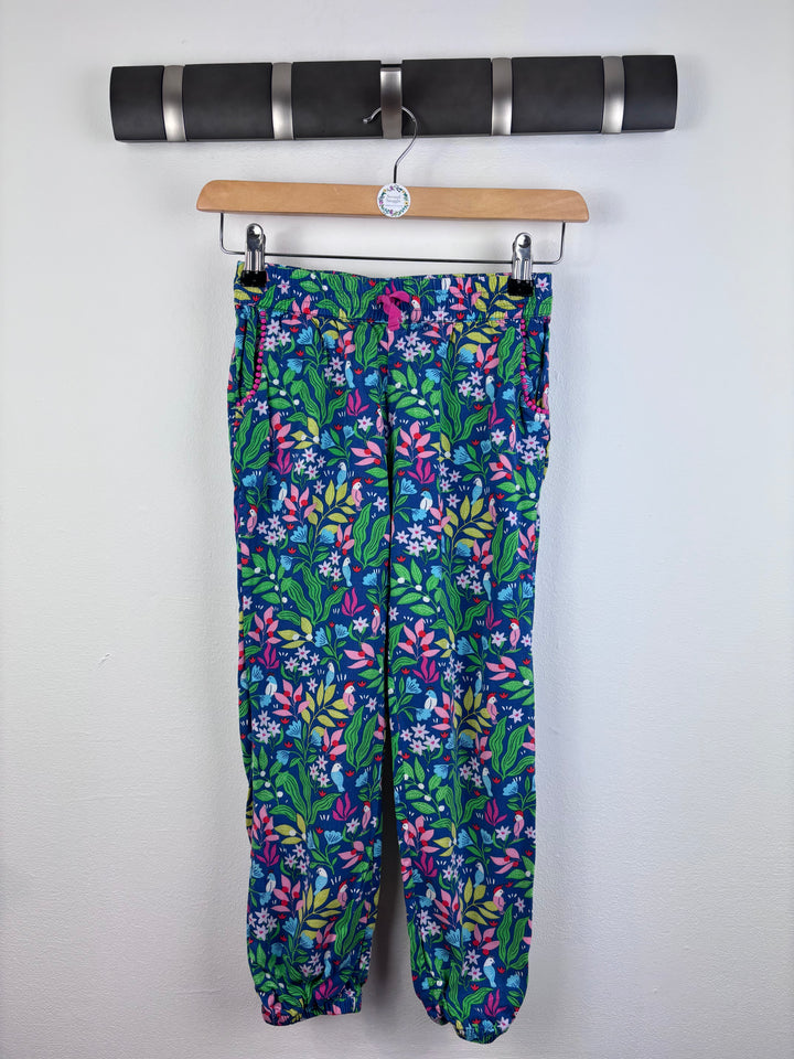 Boden Floral Trousers 7-8 Years-Trousers-Second Snuggle Preloved