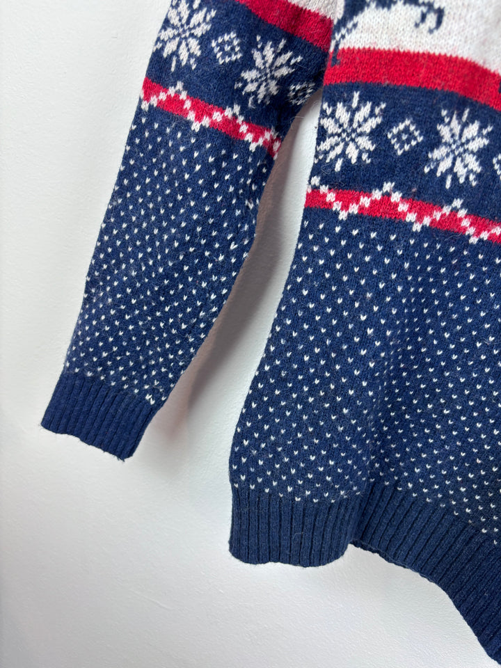 Fat Face Christmas Jumper 8-9 Years-Jumpers-Second Snuggle Preloved