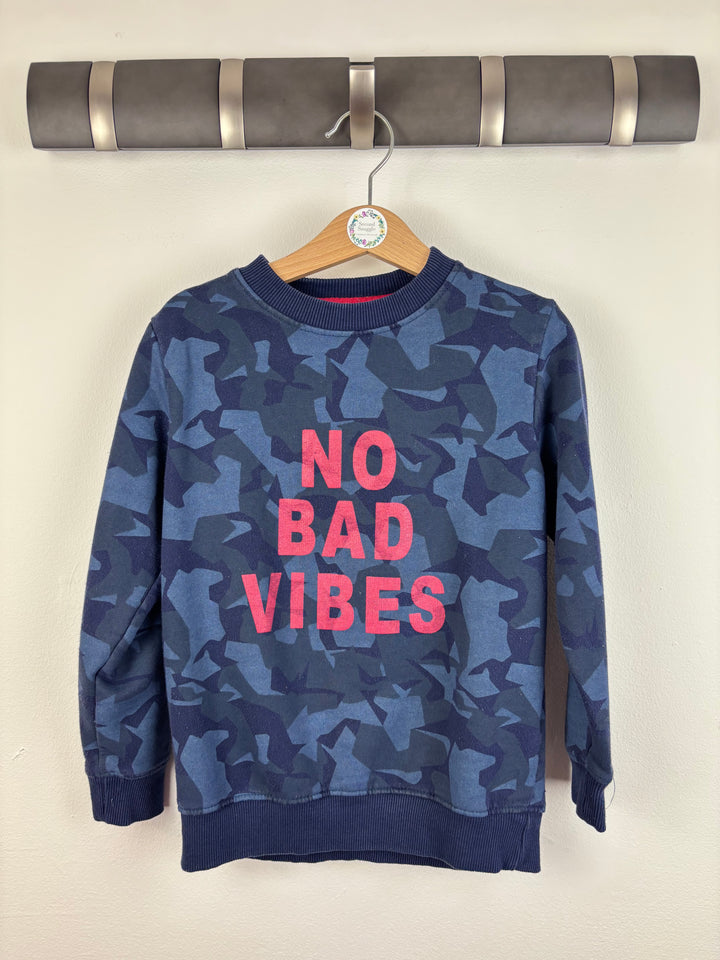 Thread Boys Slogan Jumper 7-8 Years-Jumpers-Second Snuggle Preloved