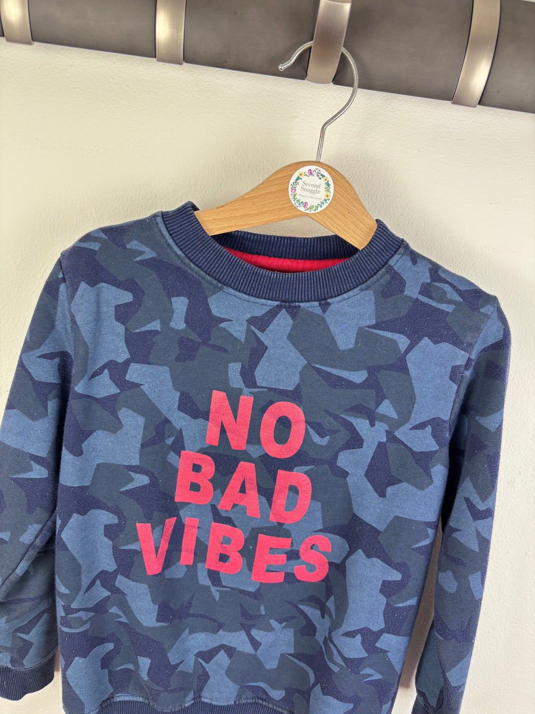 Thread Boys Slogan Jumper 7-8 Years-Jumpers-Second Snuggle Preloved