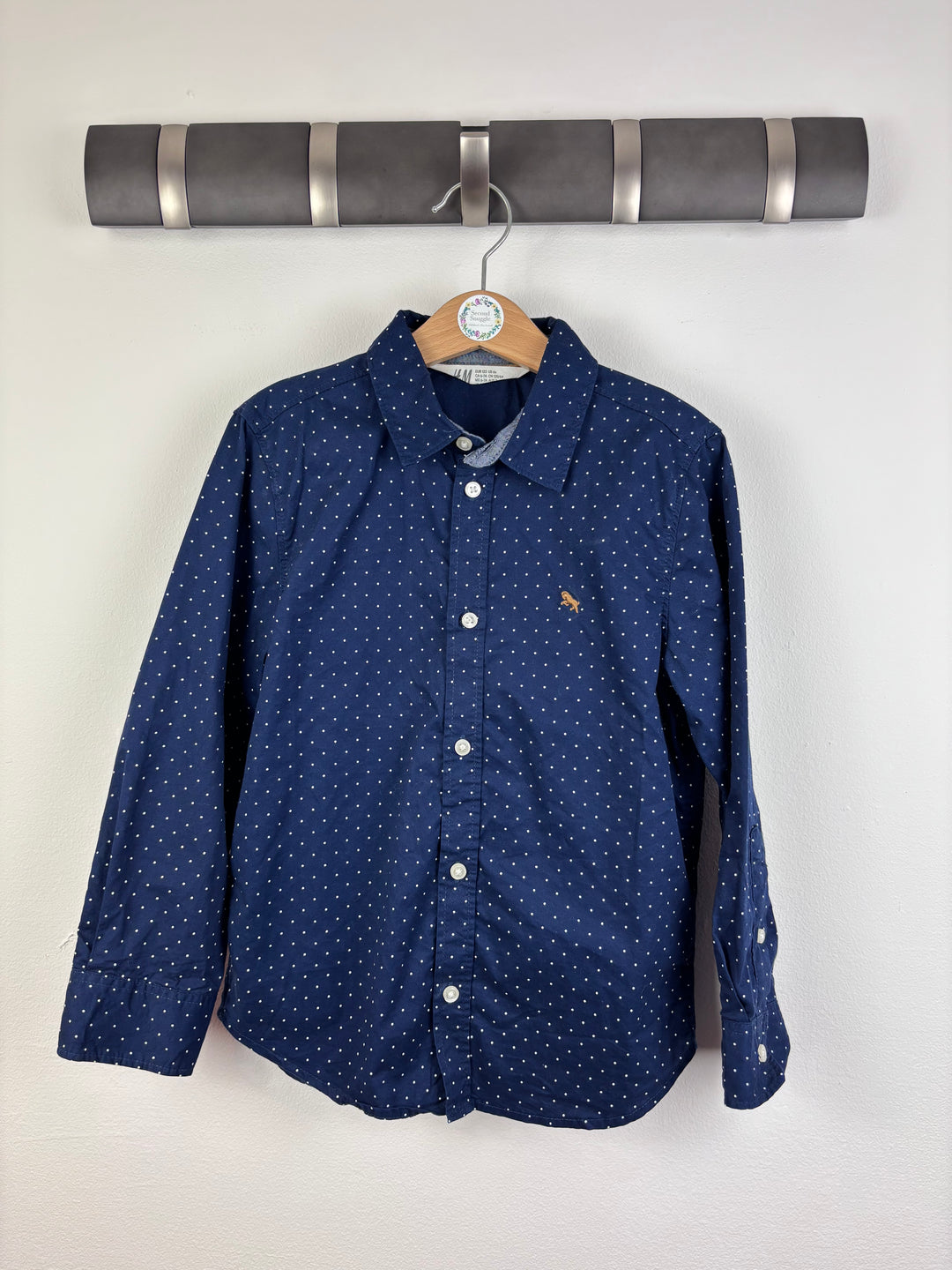 H&M Spot Shirt 6-7 Years-Shirts-Second Snuggle Preloved